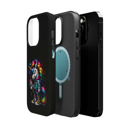 Colorful Unicorn Magnetic Tough Case - iPhone