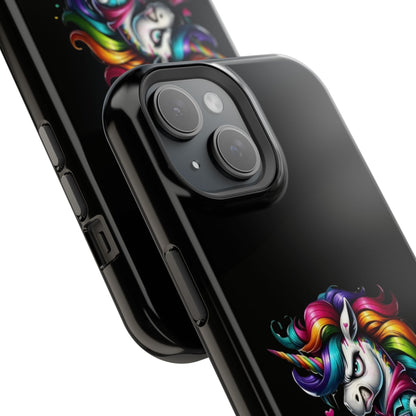 Colorful Unicorn Magnetic Tough Case - iPhone